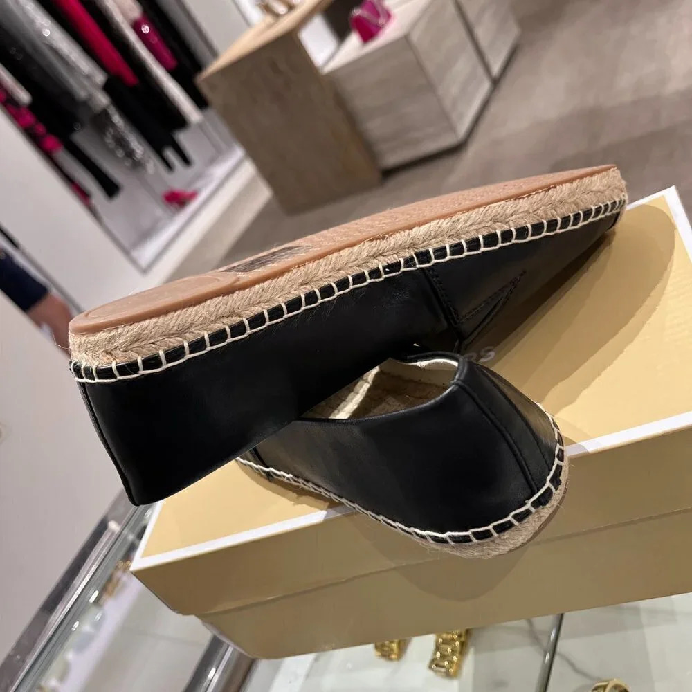 Kendrick Leather Slip-On Espadrille Size7 - Picture 7 of 7